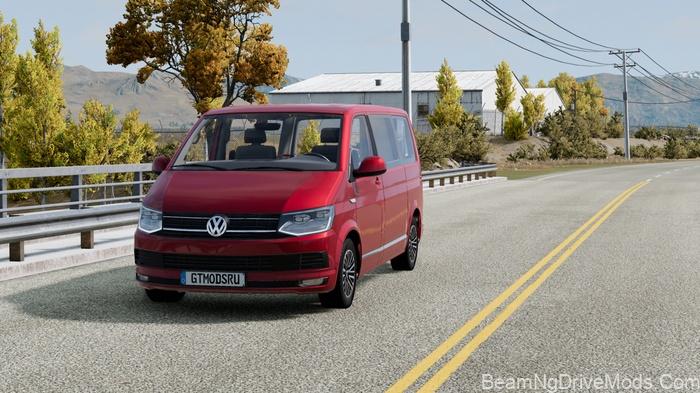 BeamNG Volkswagen Transporter T6 (0.38) 2