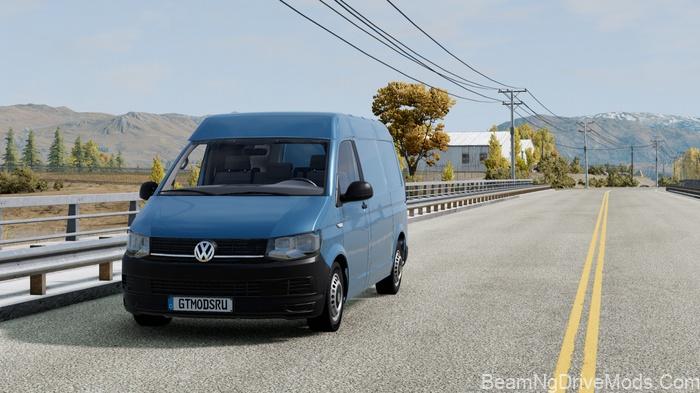 BeamNG Volkswagen Transporter T6 (0.38) 3