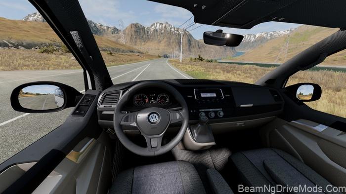 BeamNG Volkswagen Transporter T6 (0.38) 4