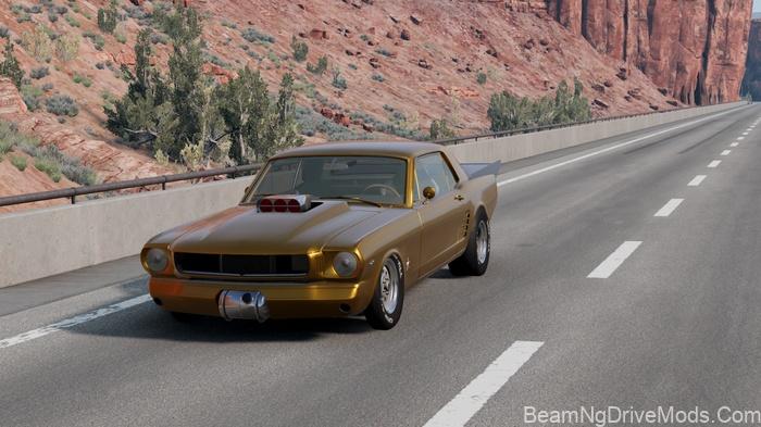BeamNG 1965 Ford Mustang GT Coupe