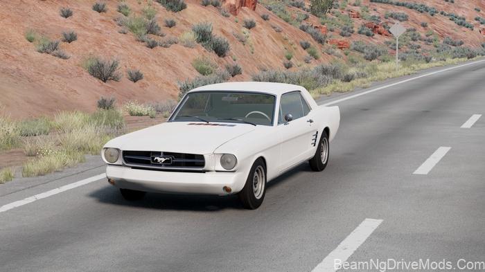BeamNG 1965 Ford Mustang GT Coupe 2