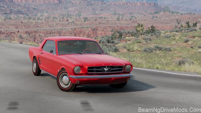 BeamNG 1965 Ford Mustang GT Coupe 3