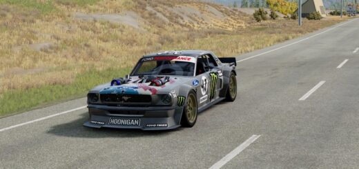 BeamNG 1965 Ford Mustang Hoonicorn V2