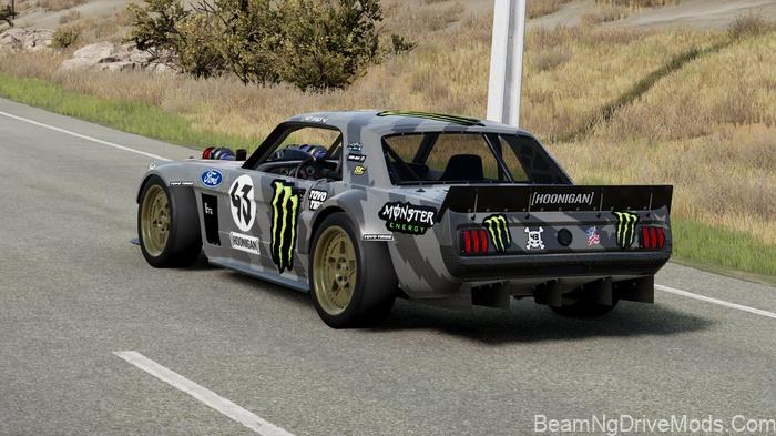 BeamNG 1965 Ford Mustang Hoonicorn V2 3