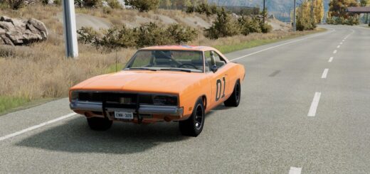BeamNG Dodge Charger General Lee