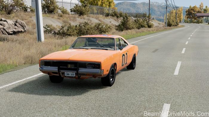 BeamNG Dodge Charger General Lee