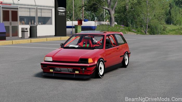 BeamNG 1985 Honda Civic Touge 2