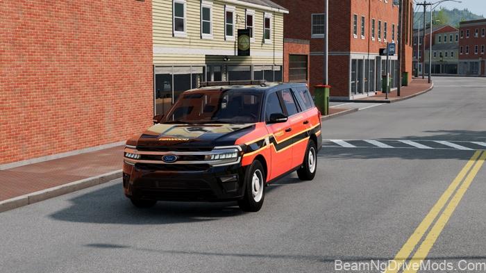 BeamNG 2023 Ford Expedition 3