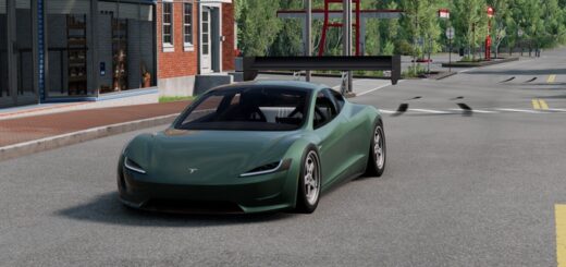 BeamNG 2023 Tesla Roadster 2