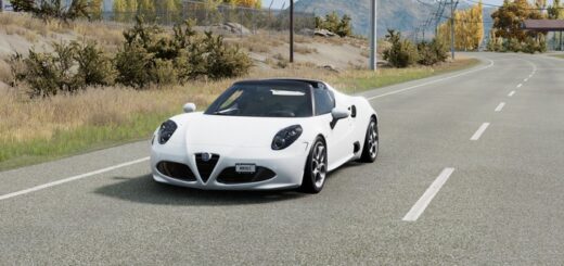 BeamNG Alfa Romeo 4C (0.38)