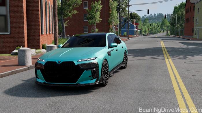 BeamNG 2024 BMW 7 Series G70 4