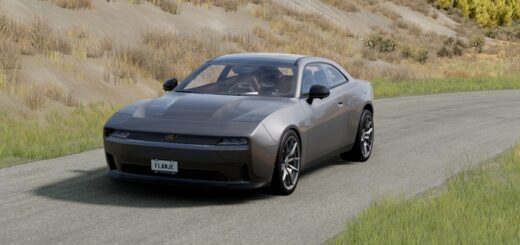 BeamNG Dodge Charger EV