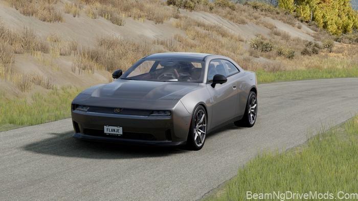 BeamNG Dodge Charger EV