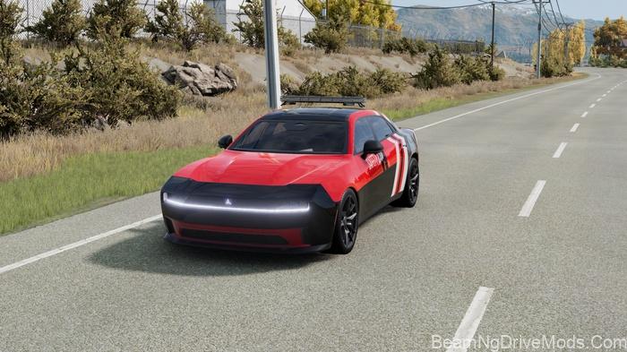 BeamNG Dodge Charger EV 4