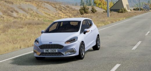 BeamNG Ford Fiesta MK8 ST (0.38)