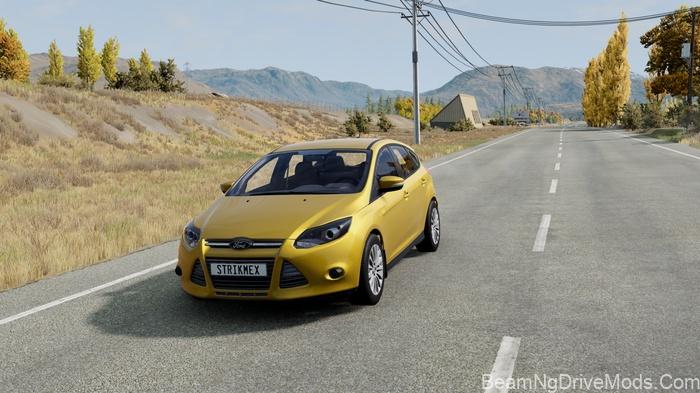 BeamNG Ford Focus MK3 Hatchback