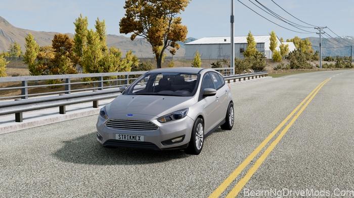 BeamNG Ford Focus MK3 Hatchback 3