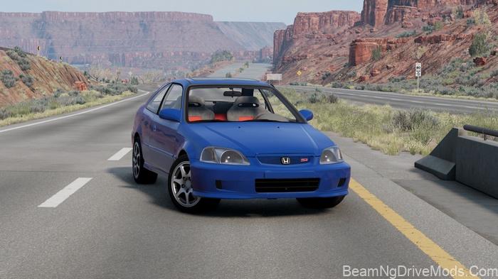 BeamNG Honda Civic (0.38) 3