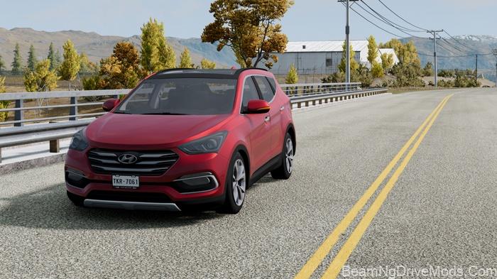 BeamNG Hyundai Santa Fe (0.38) 3