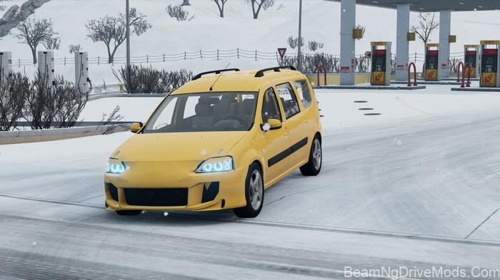 BeamNG Lada Largus (Renault / Dacia)