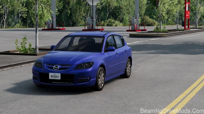 BeamNG Mazda 3 (0.38)