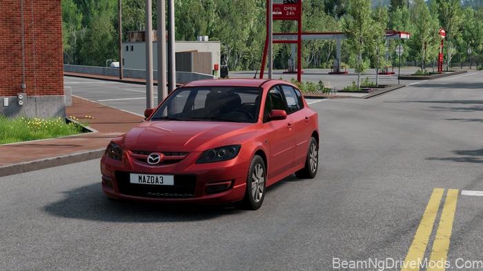 BeamNG Mazda 3 (0.38) 2