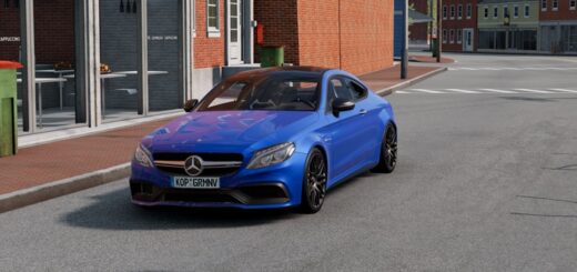BeamNG Mercedes-Benz C63S AMG Coupe (0.38) 3