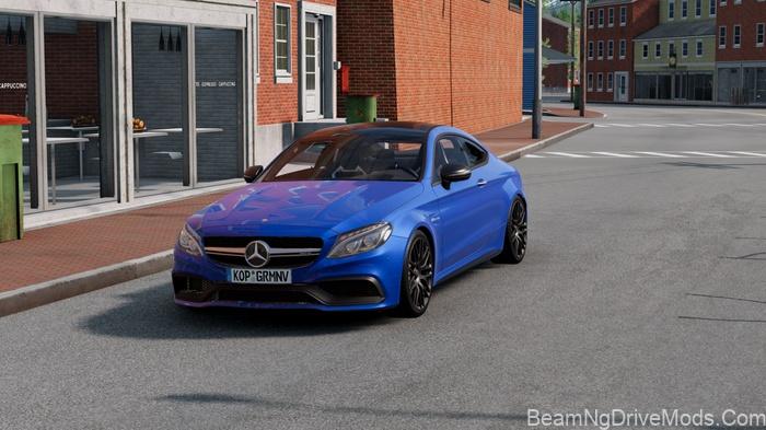 BeamNG Mercedes-Benz C63S AMG Coupe (0.38) 3