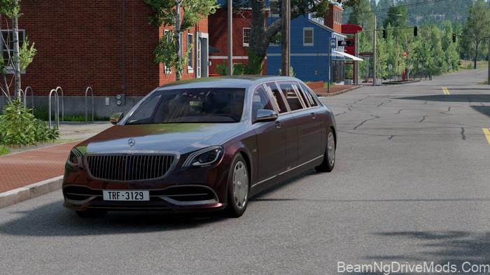BeamNG Mercedes-Benz Maybach Pullman 2
