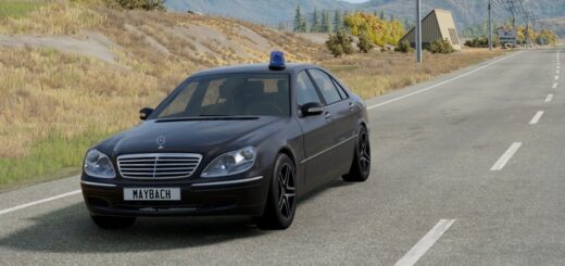 BeamNG Mercedes-Benz S-Class W220 (0.38)