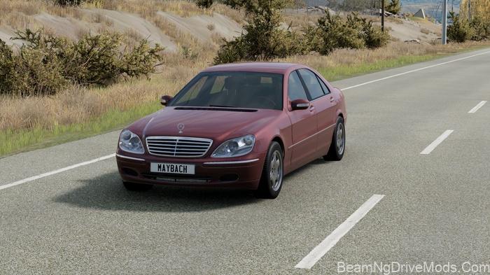 BeamNG Mercedes-Benz S-Class W220 (0.38) 3
