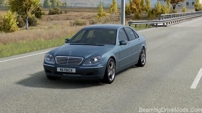 BeamNG Mercedes-Benz S-Class W220 (0.38) 5