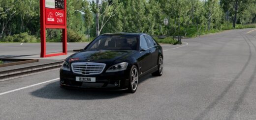 BeamNG Mercedes-Benz S-Class W221 (0.38)