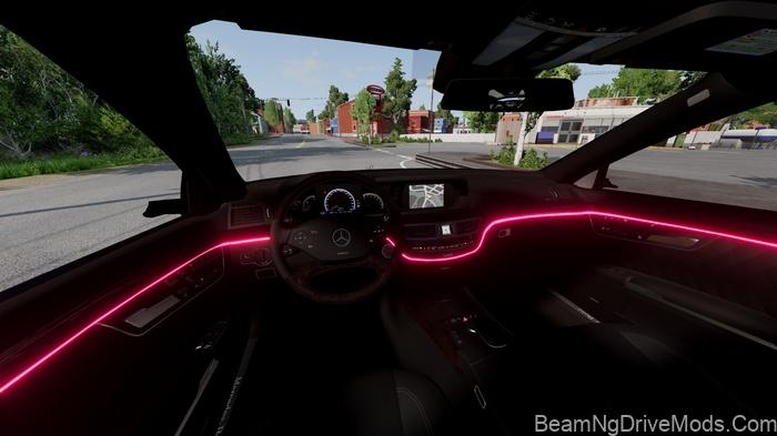 BeamNG Mercedes-Benz S-Class W221 (0.38) 2