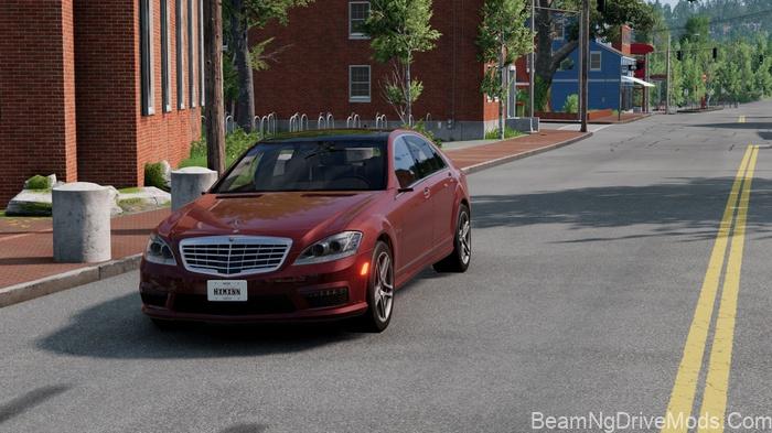 BeamNG Mercedes-Benz S-Class W221 (0.38) 4