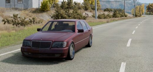 BeamNG Mercedes-Benz S600 W140