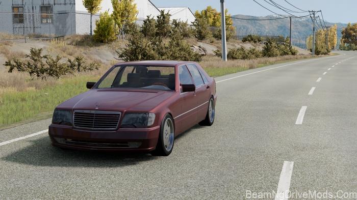 BeamNG Mercedes-Benz S600 W140
