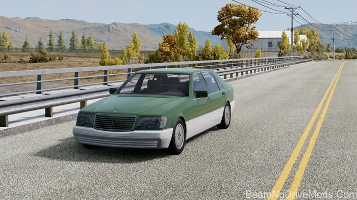 BeamNG Mercedes-Benz S600 W140 2
