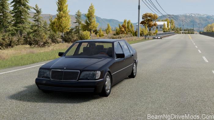 BeamNG Mercedes-Benz S600 W140 3