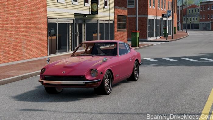 BeamNG 1969 Nissan Fairlady 240Z
