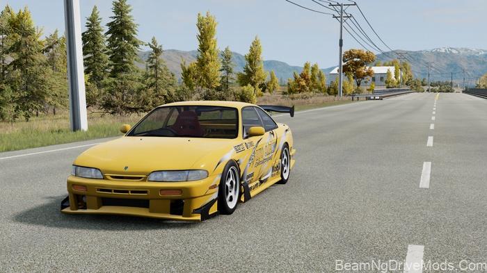 BeamNG Nissan Silvia S14 BS 3