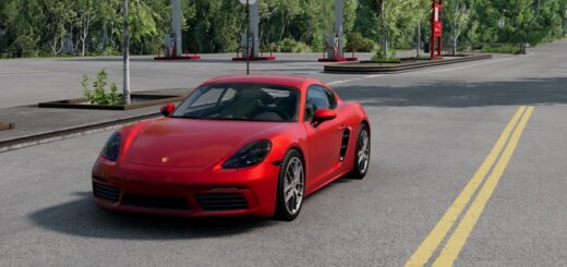 BeamNG Porsche Cayman 718/GT4RS (0.38)