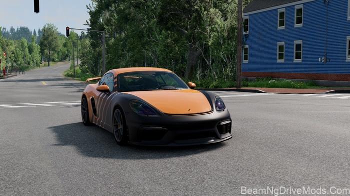 BeamNG Porsche Cayman 718/GT4RS (0.38) 2