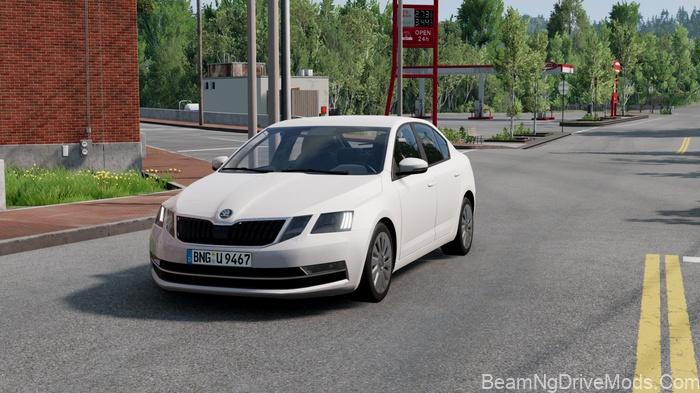 BeamNG Skoda Octavia A7 (0.38)