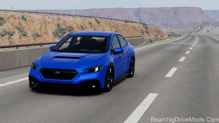 BeamNG Subaru WRX Stock + Custom 2