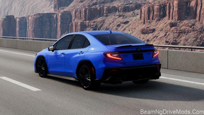 BeamNG Subaru WRX Stock + Custom 4