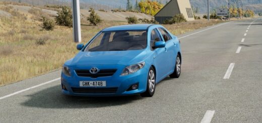 BeamNG Toyota Corolla (E140-E150)