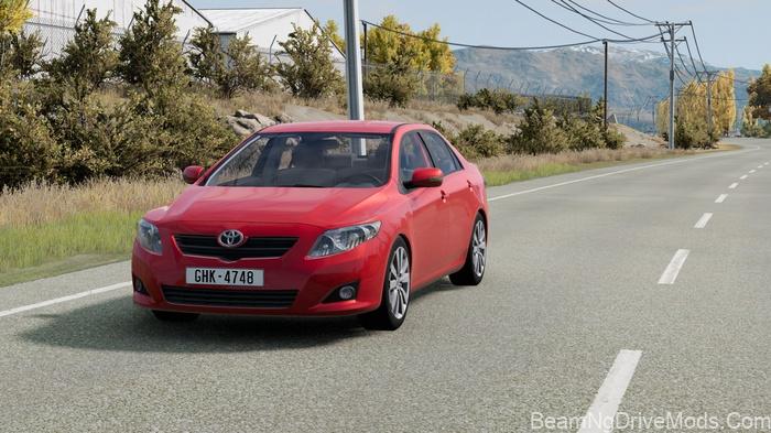 BeamNG Toyota Corolla (E140-E150) 4