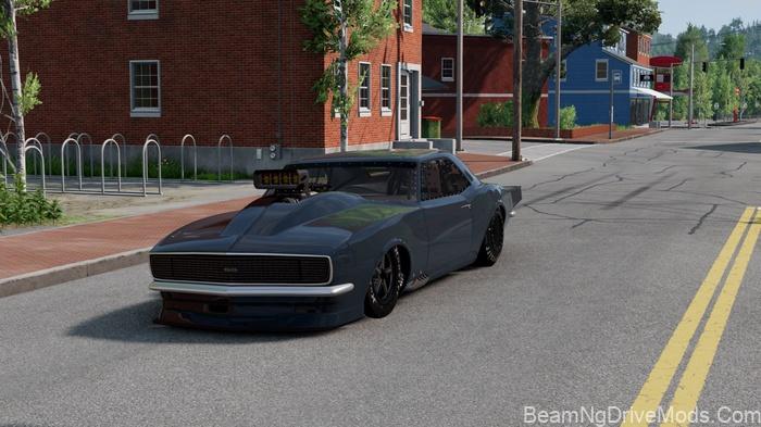 BeamNG 1967 Chevrolet Camaro Drag