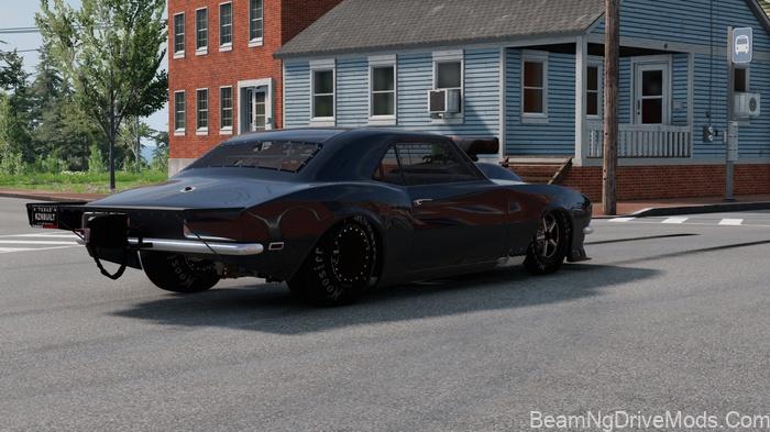 BeamNG 1967 Chevrolet Camaro Drag 3